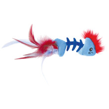 Catstages Feather Fish Bone Catnip Filled Cat Toy