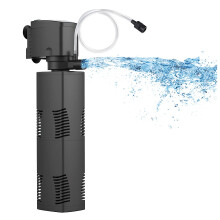 TARARIUM Internal Fish Tank Filter for 150-560 Litre Tank Bio Sponge Aquarium Filter Powerful Submersible Water Pump with Aeration Large Tank Turtle