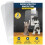 PROTECTO 2-Pack Ultra Durable Door Protector for Dogs - 45x30 cm Clear Cat Scratch Protector 1