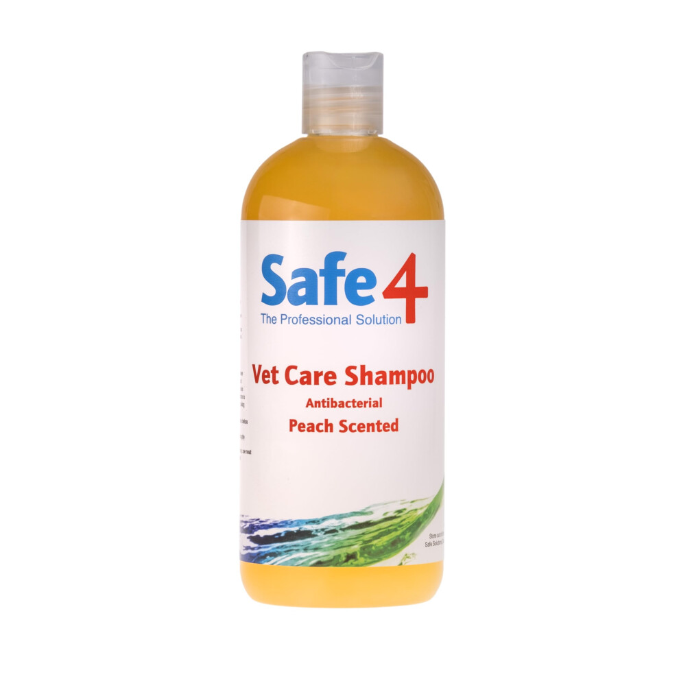 Photos - Hair Product Safe4 Vet Care Animal Shampoo  500ml â Antimicrobial & Antifungal | Profe(Peach)
