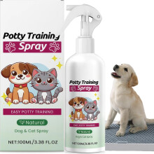 Taysweet 100ml Pup/Py Potty Training for Dogs, Puppy Toilet Inducer, Mild Formula Guides Pets to Fixed Toilet Spot, Indoor Training Aid for Daily Pup
