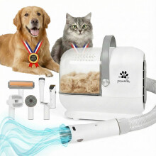 Pawella Pet Grooming Vacuum & Dog Hoover Kit,15000Pa Suction, 2.5L Extra-Large D