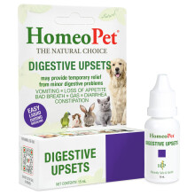 HomeoPet Digestive Upsets Natural Pet Digestive Support, Supports Temporary Relief from Digestive Problems, 15 Milliliters