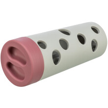 TRIXIE Snack Roll cat toy - rolling movements cause snacks to fall out - trains dexterity - rubber coating - dishwasher-safe - ø 6/ø 5 14 cm - gr