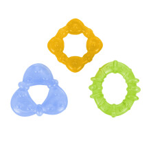 Bright Starts Chill & Teethe Water-Filled BPA-Free Baby Teething Toy, Ages 3 Mon