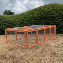 BUNNY BUSINESS Guinea Pig and Rabbit Run, 72-inch (6FT RUN RR2)