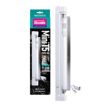 Arcadia Reptile - ShadeDweller MiniT5 UVB Kit - 7% UVB, 8 Watt - Easy To Use & Install - Built In Reflector - Includes Fitting Kit & Link Cable - Sui