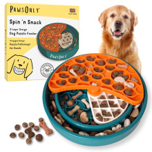 PawsOnly | Dog Puzzle Toy | Slow Feeder Bowl | Interactive Treat Dispenser Toys