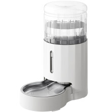 JUNSPOW 4L Cat Water Dispensers with Stainless Steel Bowl, Automatic Feeders Gravity Pet Water Dispenser for Dogs, Large Drinking Bottles Bowls for C