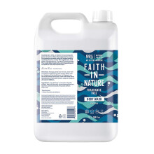 Faith In Nature Natural Fragrance Free Body Wash, Sensitive, Vegan & Cruelty Fre