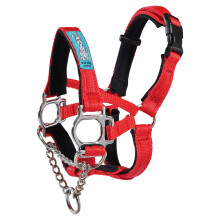Dog Head Collar, for Large, XL and Giant Breeds, Red, Size 1