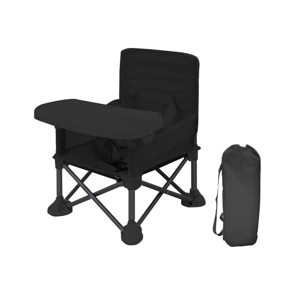 Foldable Baby Travel Seat Booster Toddlers Dining Seat Removable Tray With Travel Bag Portable Folding Booster Feeding Chair For Children Todd Ladida