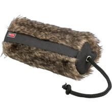 TRIXIE food dummy made of vegan faux fur - increases prey appeal - with throwing