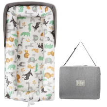 Baby Nest Pod for Newborn - Foldable Baby Nest Baby Bed for Tummy Time,Portable Toddler Travel Bed Converts into Backpack,New Born Baby Essentials fo