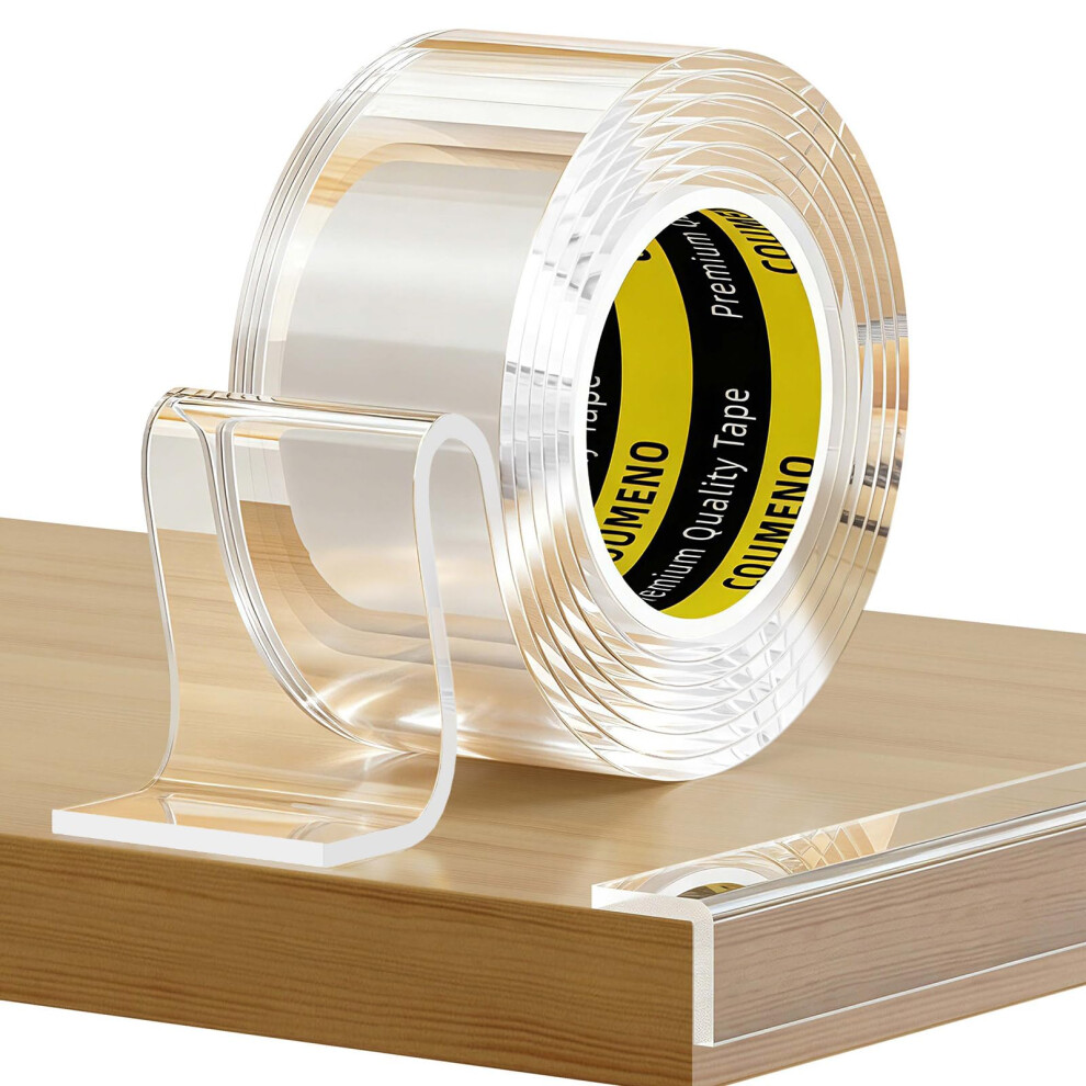Coumeno Clear Baby Corner Protectors, 30Mm X 3M, 2Mm Thick Edge Protector Strips With Strong Adhesive. Transparent Baby-Proof Edge Corner Guards For
