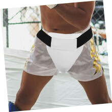 Groin Guard for Boxing Male Sports Protector Portable Crotch Guard Reusable Comfortable Integrated Design for Safety