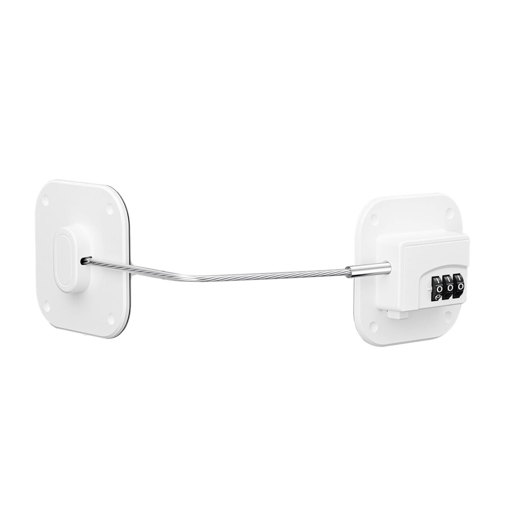 Fridge Lock, Digit Password Refrigerator Lock Child Safety Cabinet Locks Protect Children & Prevent Theft For Freezer Door File Drawer Cabinet Cupboa 5003926382859