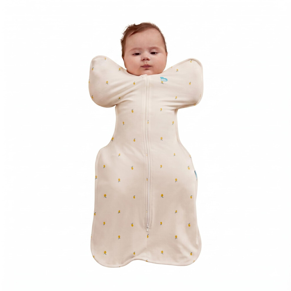 Love To Dream Swaddle Up Viscose From Bamboo, Arms Up Position, Natural Arms Up Position, Self-Soothing, 1.0 Tog (20-24C) Ideal For Moderate Temps,