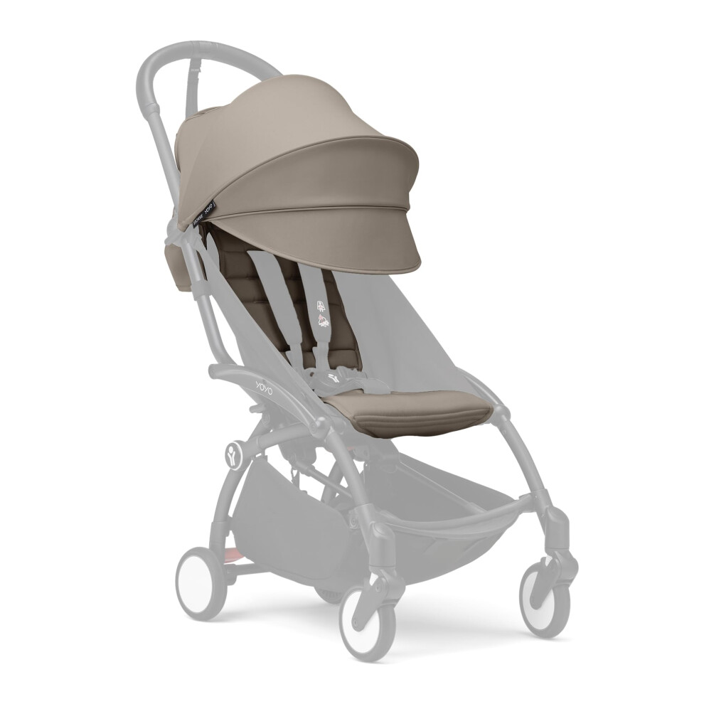 Yoyo 6+ Colour Pack - Seat Fabric, Upf 50+ Canopy, Peekaboo Window & Breathable Mesh For Yoyo³ Stroller - Frame Sold Separately - 6 Months To Stokke