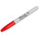 Sharpie Sharpie Red Fine Markers - Pack of 6 3