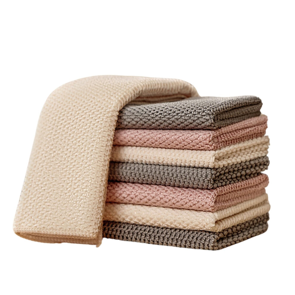 E&C Life Dish Clothes, Kitchen Cloth, Microfibre Cleaning Towel, Cleaning Cloth For Home All Purpose, Ultra Absorbent Quick Dry Cloths For Kitchen, S