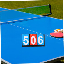 6pcs Flip Card Portable Scoreboard Flip Scoreboard 2 Baseball Scoreboard Dry Erase Large Score Cards
