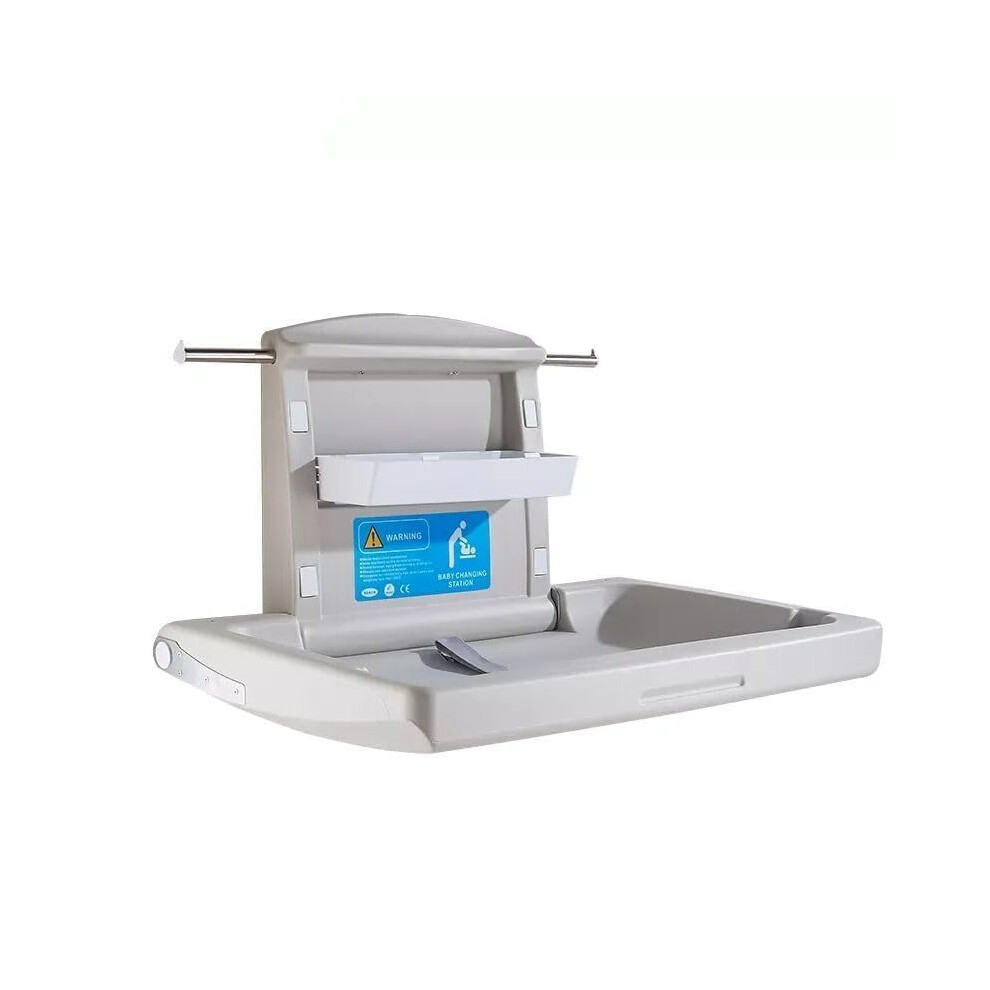 Horizontal Baby Changing Station Wall Mounted Baby Table Foldable Baby Diaper Baby Nappy Changer