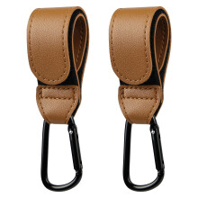 URAQT Large Buggy Clips 2PCS, Heavy Duty Pram Hooks, Universal Stroller Carabine