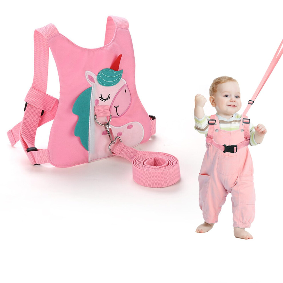 Baby Reins, Pink Unicorn Baby Walking Harness And Toddler Safety Harness, Baby Reins Safety Leash Baby Toddler Anti Lost Belt Reins For Toddlers Boys 5000071535079
