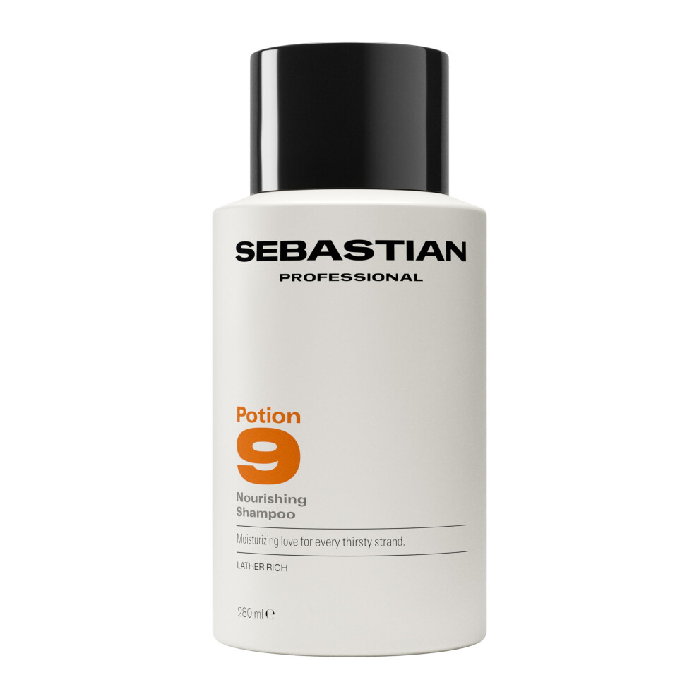 Sebastian Professional Potion 9 Nourishing Shampoo - Cleansing & Softening Shampoo For Dry & Damaged Hair (280Ml)