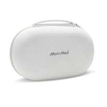 MOMMED Wearable Breast Pump Bag, Hard Shell Breast Pump Storage Case with Waterproof Removable Tray, Holds 2 Pumps, Compatible with Momcozy/Nuliie/Me