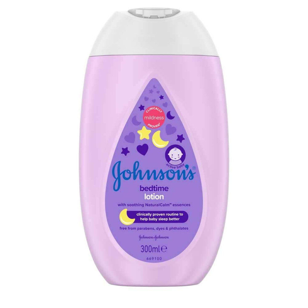 Johnson's Baby Bedtime Lotion 300 Ml - Pack Of 2