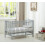 mcc direct Brooklyn without Drawer-White & Gray (Light Gray) 1