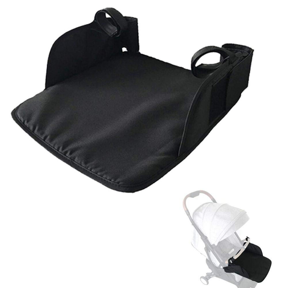 Fransande Baby Stroller Extension Footrest Universal Footrest Extended Seat Pedal Pushchair Foot Support Accessory For Baby Stroller 3530Cm (Black)