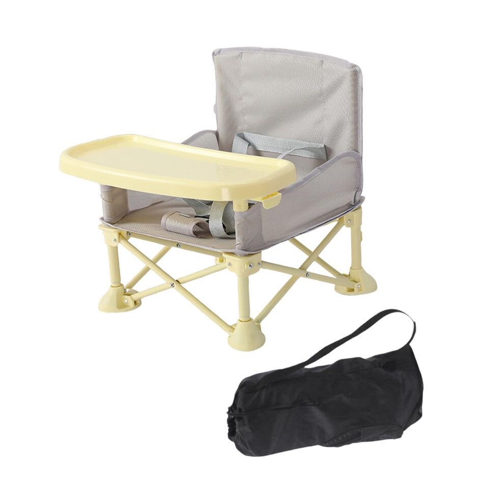 Colcolo Baby Seat Booster Toddlers Dining Seat Removable Tray With Travel Bag Portable Baby Camping Chair With Tray For Children Toddlers Infants, Hi