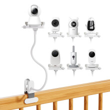 Flexible Baby Camera Mount Bracket for GHB/HelloBaby Monitor,Babyphone Accessories Stand for VTech/Momcozy/Boifun/Babystar/ieGeek/Blemil/Jeeber/Phili
