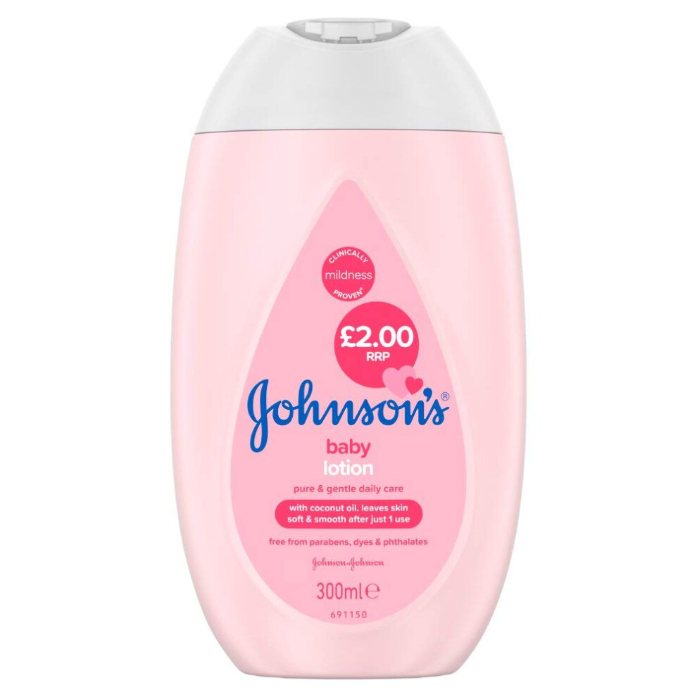 Johnson & Johnson Johnson's Baby Lotion 300Ml (Pack Of 6)