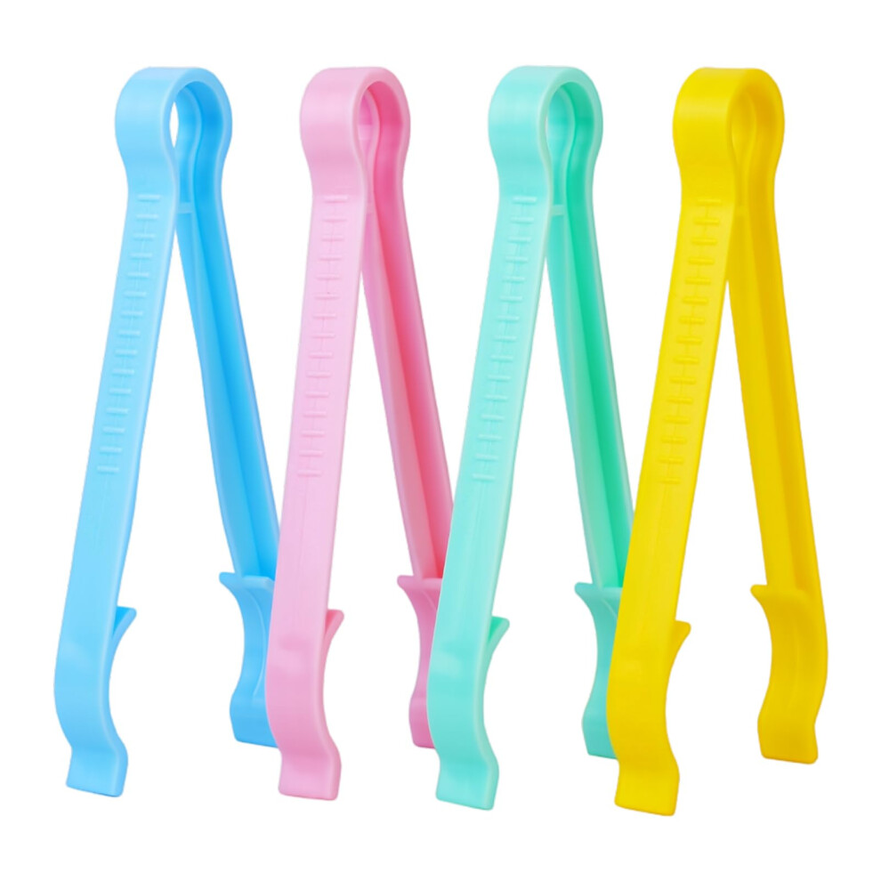 4 Pcs Baby Bottle Tongs, Multifunction Anti-Scalding Bottle Clips, Baby Feeding Bottles Tongs Holder For Infants Newborns For Bottles, Cups, Bread, I Cerctla