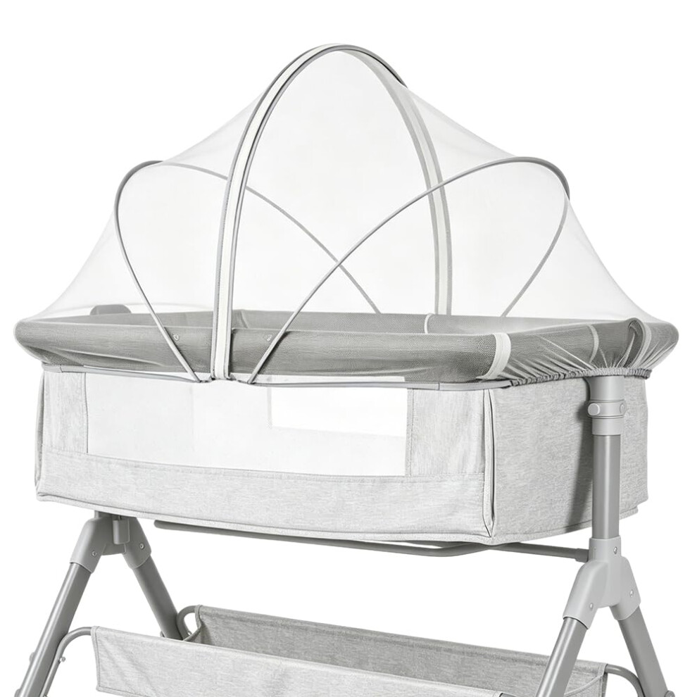 Mosquito Net For Travel Cot, Universal Foldable Cot Mosquito Net With Noiseless Zipper, Cat Net For Cot Protects From Insects Mosquitoes Cats, Xpjbkc