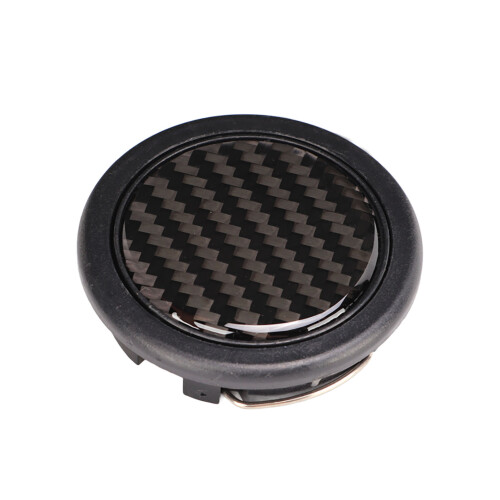 Universal Horn Button 50mm Carbon Fibre 2