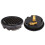 Universal Horn Button 50mm Carbon Fibre 7
