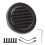 Universal Horn Button 50mm Carbon Fibre 12