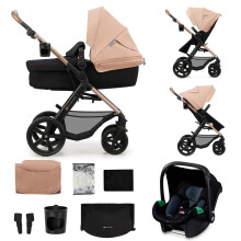 Kinderkraft MOOV 2 Pushchairs 3-in-1 Pushchair Set up to 22 kg with Child Seat I