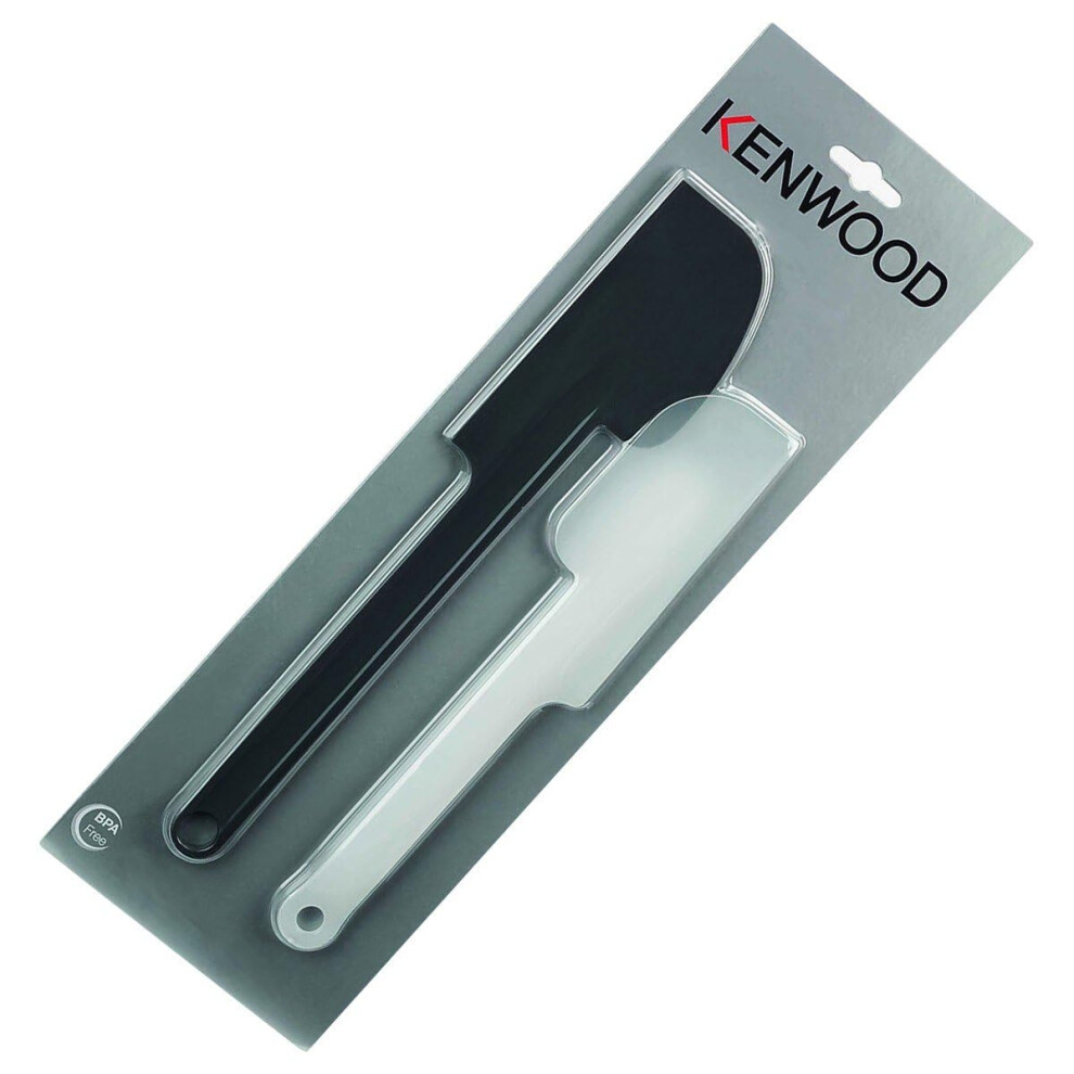 Kenwood Original Spatula Set - One Standard, One Heat Proof, For Chef, Major, Chef Xl