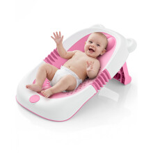 Baby Bath Support Foldable Baby Bath Seat Soft Touch Support Water