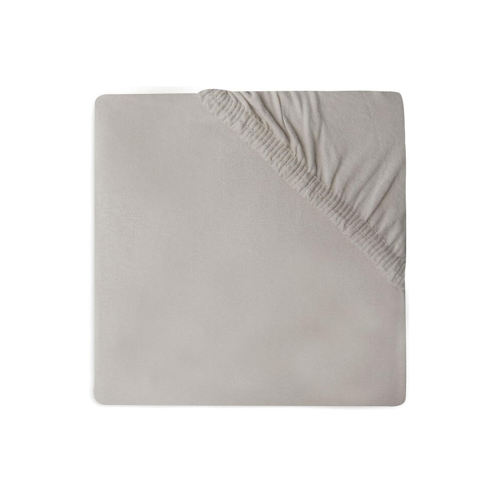 Jollein Fitted Sheet Jersey 70 X 140 Cm Nougat 511-565-00093