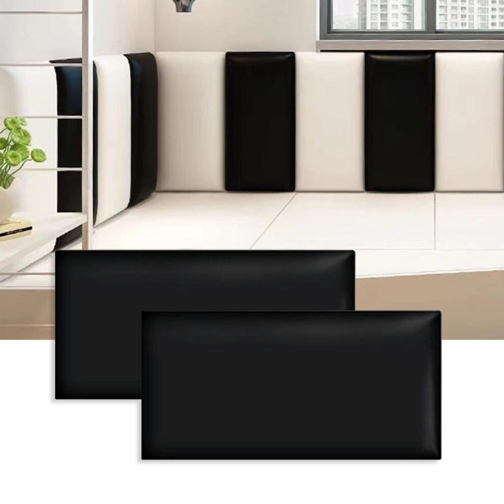 Windplusya 3D Kids Anti-Collision Wall Stickers, Thicken Tatami Nursery Peel And Stick Headboard, Upholstered Wall Panels For Bedroom Dojo Play Room