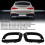 Replacement Exhaust Bezel for Benz GLC GLE AMG 18