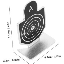 Dual-Face Fencing Target for Indoor Training Rubber-Made Easy to Mount on Wall Suitable for Levels of Fencers