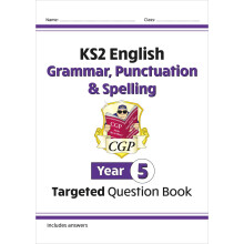 KS2 English Year 5 Grammar, Punctuation & Spelling Targeted Question Book (with Answers) (CGP Year 5 English)